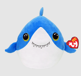 TY Plush Toys TY Finsley Shark Squishy Beanie